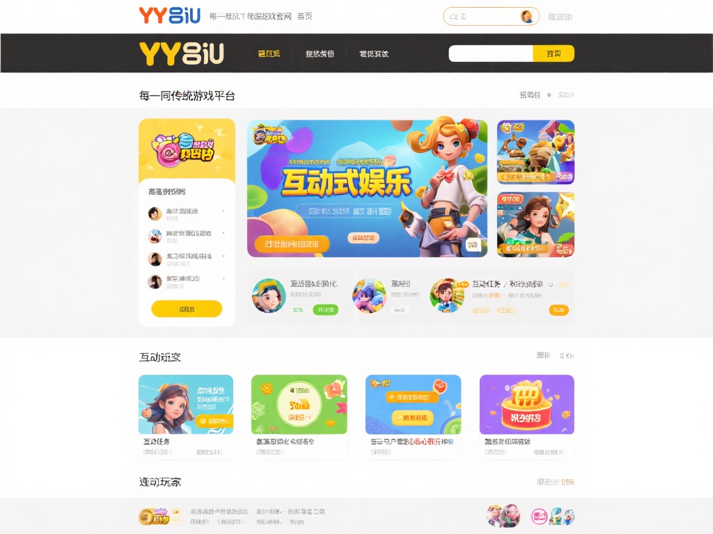 YY易游游戏官网首页:开启全新娱乐互动新纪元 不同于传统游戏平台,YY易游游戏官网首页以“互动式