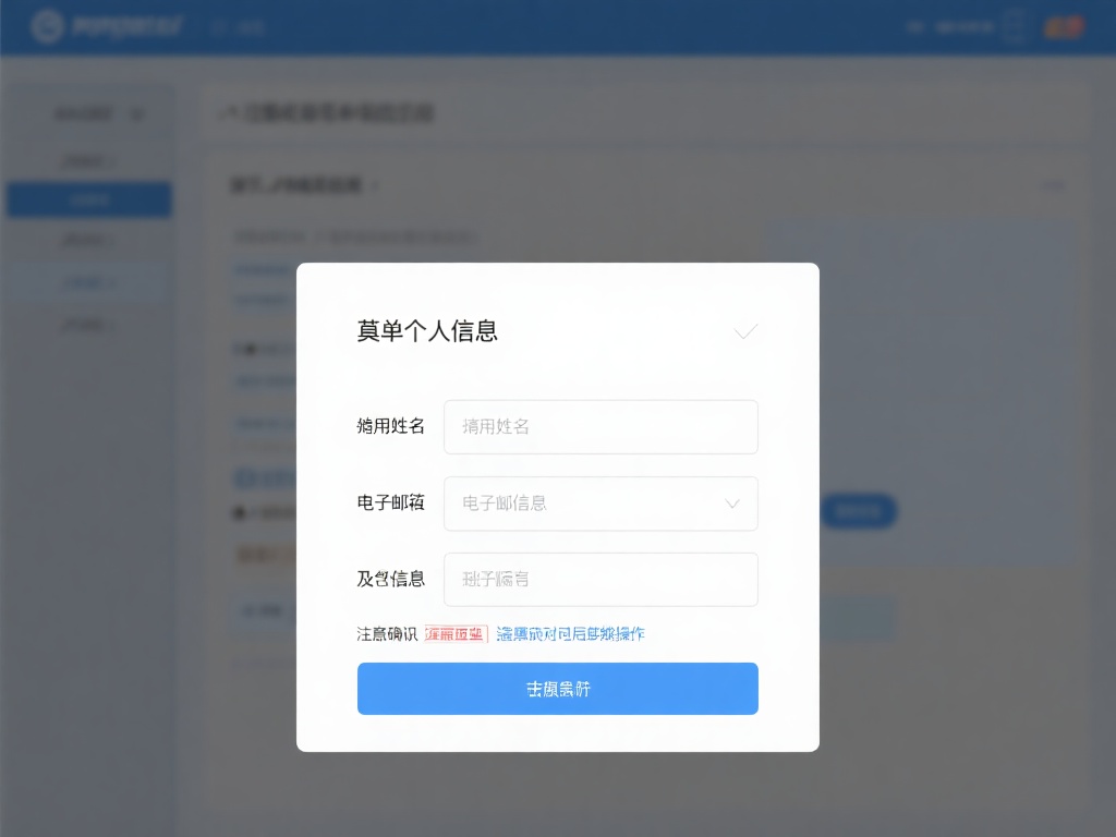 填写个人信息：按照提示输入您的姓名、电子邮箱以及其