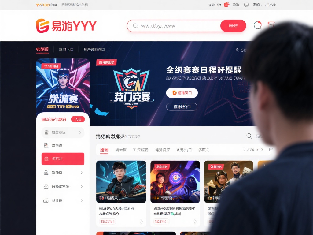 举个实例，一位专注竞技类游戏的用户，访问易游YY网