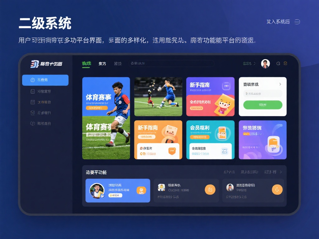 详解YY易游体育官网登录界面及功能教程分享 二、多功能平台界面的多样性
进入系统后,用户将面