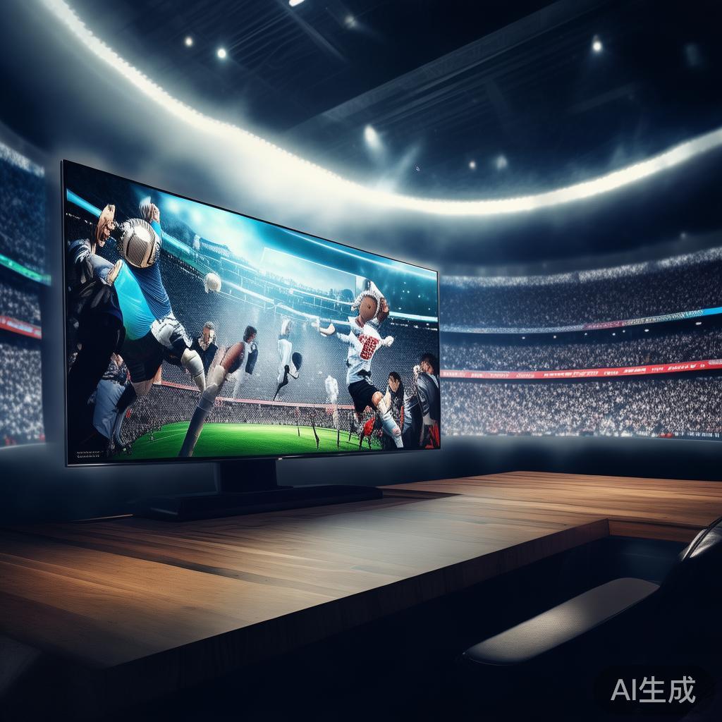 例如，最近的一场国际足球赛，平台采用高清直播技术，